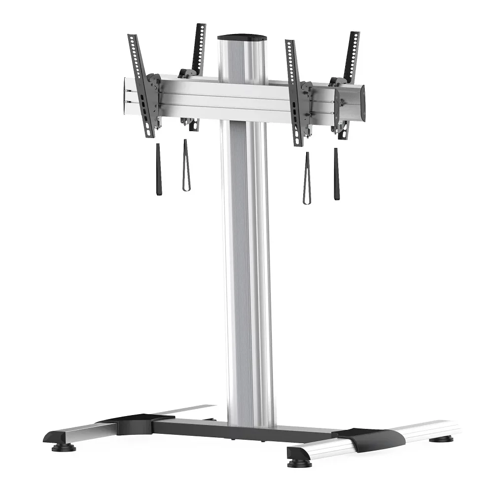 Dual Stacking Screens TV Cart